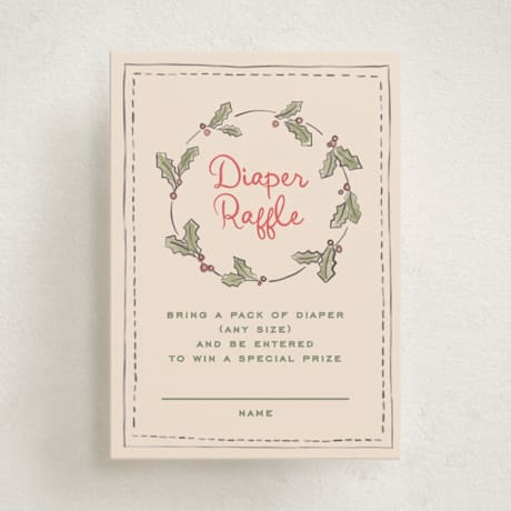 Mini Baby Shower Insert Cards