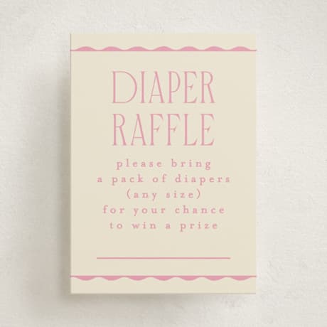 Mini Baby Shower Insert Cards