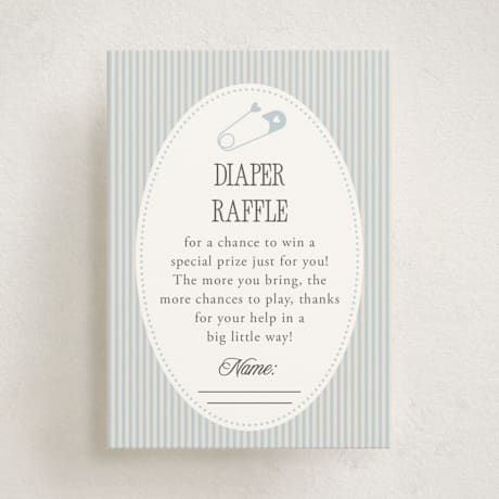 Mini Baby Shower Insert Cards