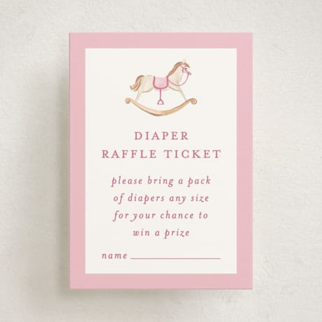 Mini Baby Shower Insert Cards