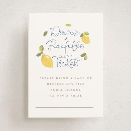 Mini Baby Shower Insert Cards