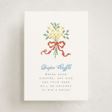 Mini Baby Shower Insert Cards