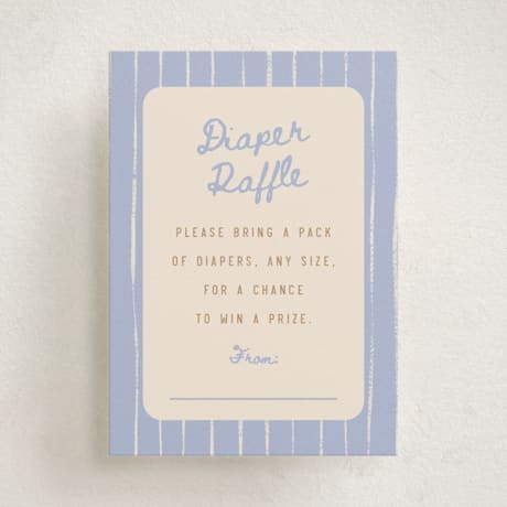 Mini Baby Shower Insert Cards