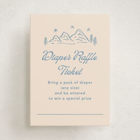 Mini Baby Shower Insert Cards