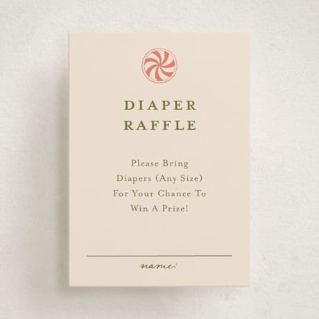 Mini Baby Shower Insert Cards