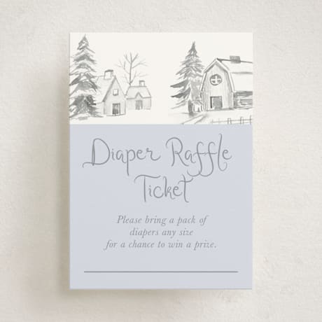 Mini Baby Shower Insert Cards