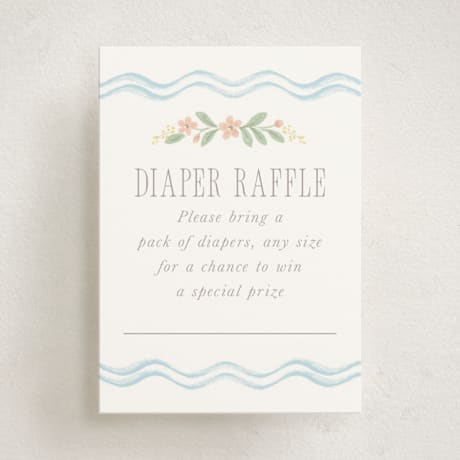 Mini Baby Shower Insert Cards