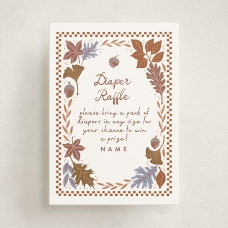 Mini Baby Shower Insert Cards