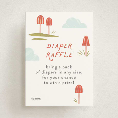 Mini Baby Shower Insert Cards