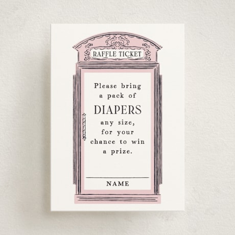 Mini Baby Shower Insert Cards