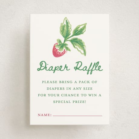 Mini Baby Shower Insert Cards