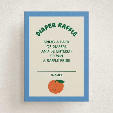 Mini Baby Shower Insert Cards