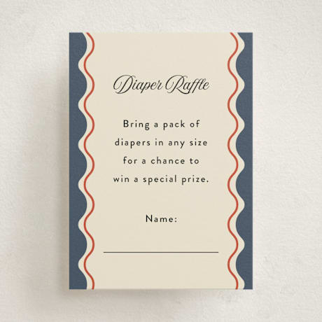 Mini Baby Shower Insert Cards