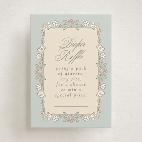 Mini Baby Shower Insert Cards