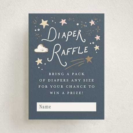 Mini Baby Shower Insert Cards