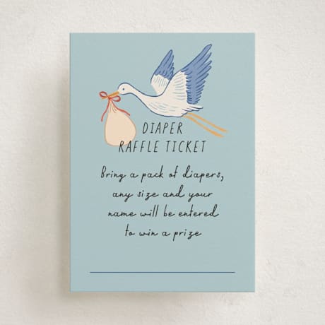 Mini Baby Shower Insert Cards