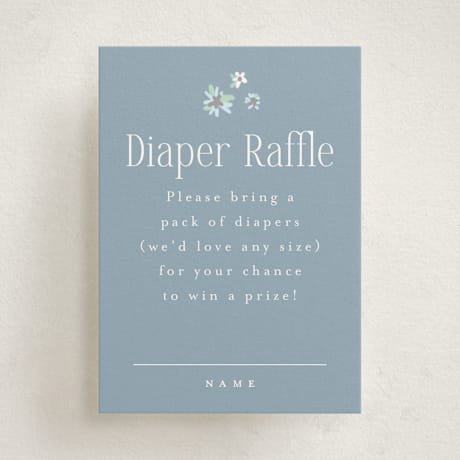 Mini Baby Shower Insert Cards