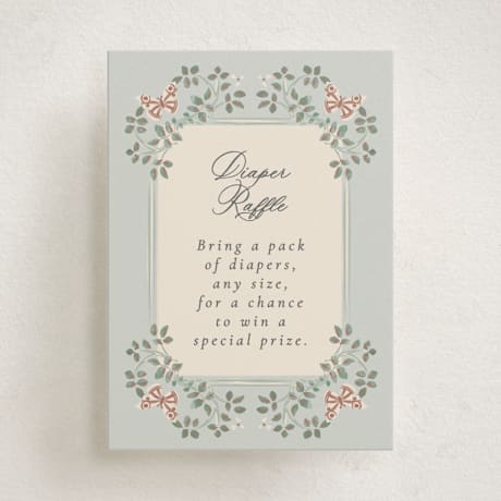 Mini Baby Shower Insert Cards