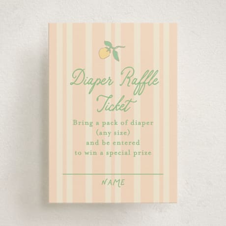 Mini Baby Shower Insert Cards