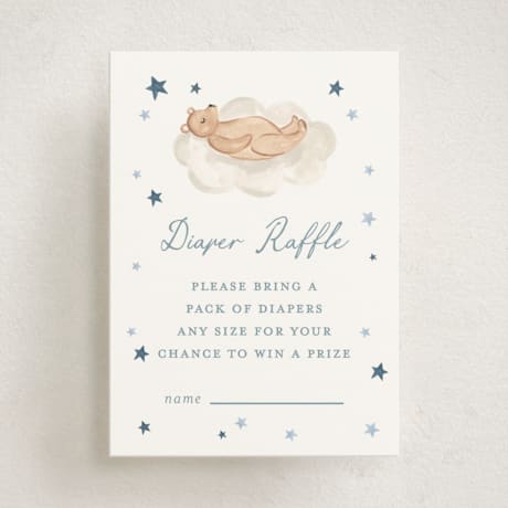 Mini Baby Shower Insert Cards