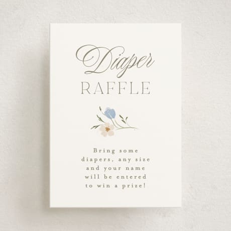 Mini Baby Shower Insert Cards