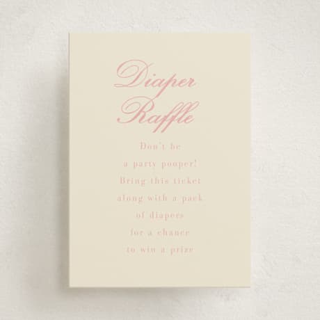 Mini Baby Shower Insert Cards