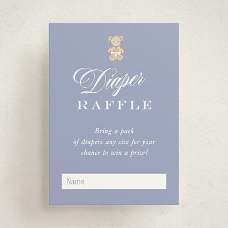 Mini Baby Shower Insert Cards