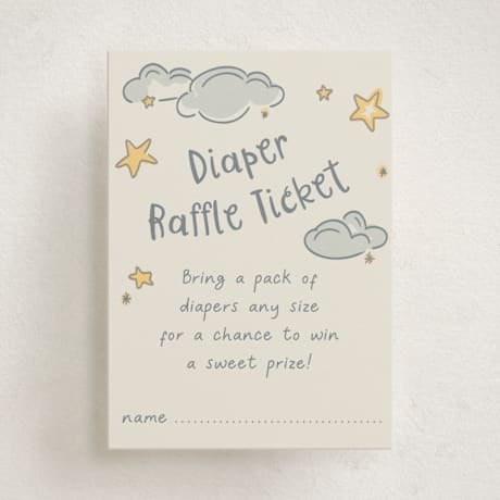 Mini Baby Shower Insert Cards