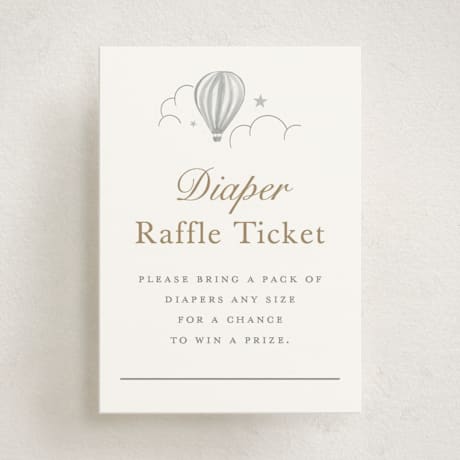 Mini Baby Shower Insert Cards