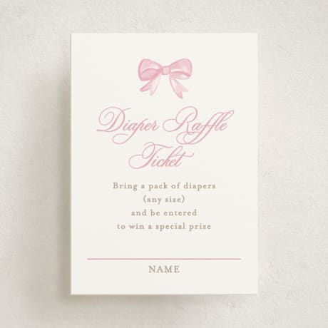 Mini Baby Shower Insert Cards