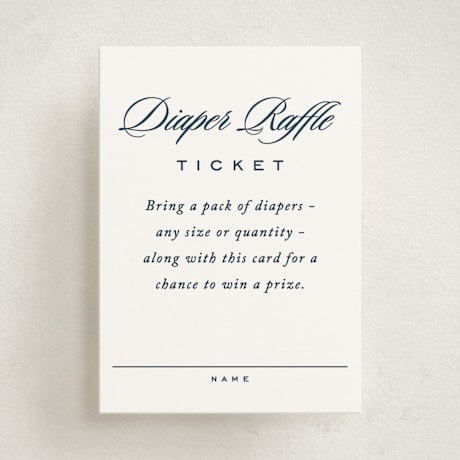 Mini Baby Shower Insert Cards