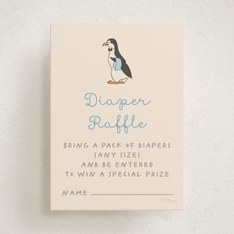 Mini Baby Shower Insert Cards