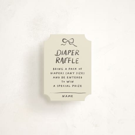 Mini Baby Shower Insert Cards