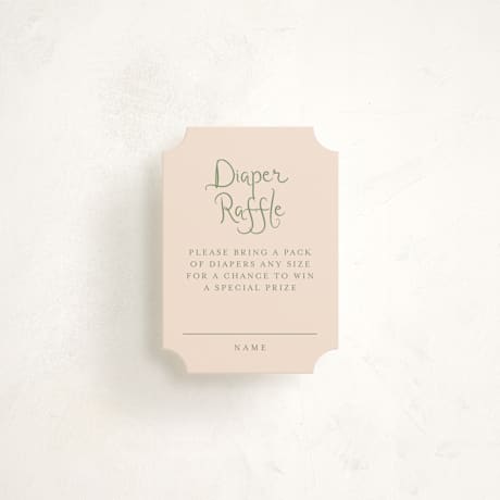 Mini Baby Shower Insert Cards