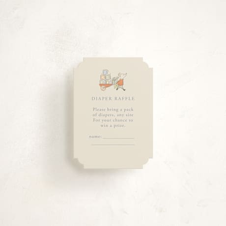 Mini Baby Shower Insert Cards