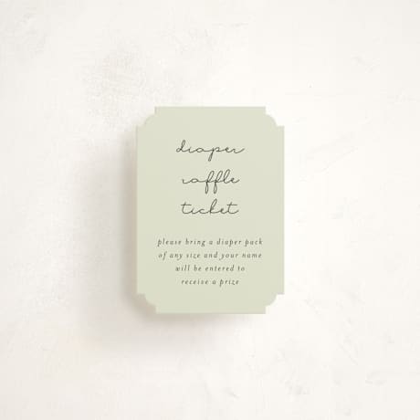 Mini Baby Shower Insert Cards