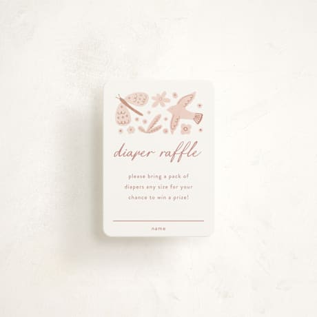 Mini Baby Shower Insert Cards