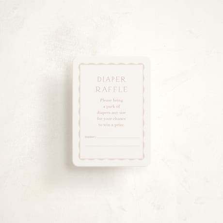 Mini Baby Shower Insert Cards