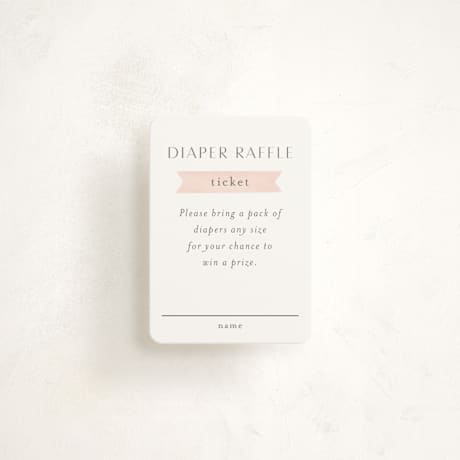 Mini Baby Shower Insert Cards