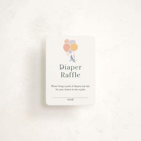 Mini Baby Shower Insert Cards