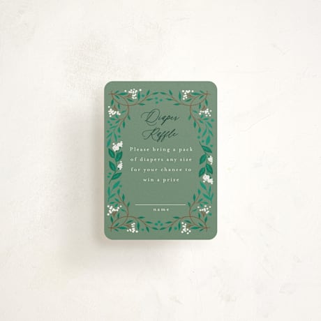 Mini Baby Shower Insert Cards