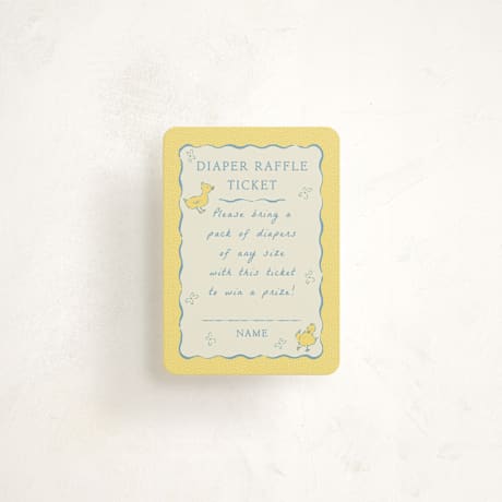 Mini Baby Shower Insert Cards