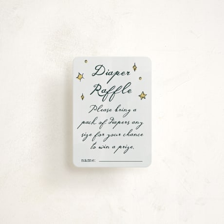 Mini Baby Shower Insert Cards