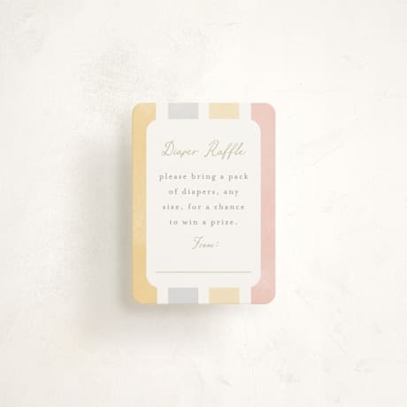 Mini Baby Shower Insert Cards