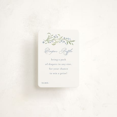 Mini Baby Shower Insert Cards