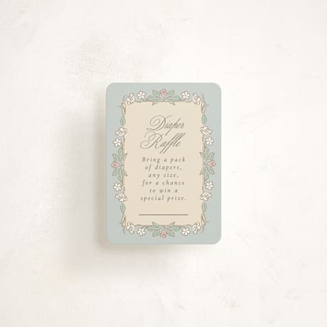 Mini Baby Shower Insert Cards