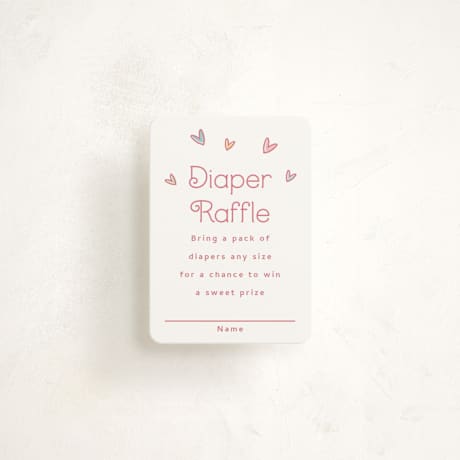 Mini Baby Shower Insert Cards