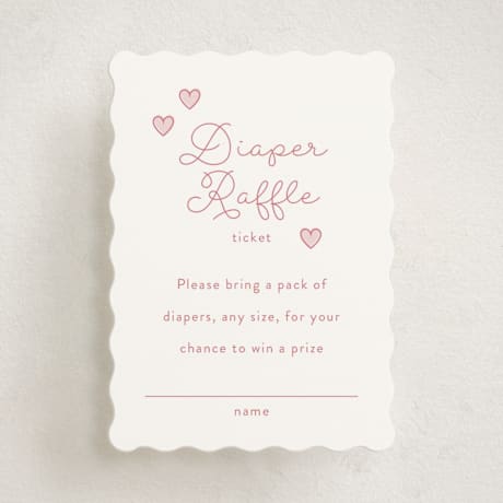 Mini Baby Shower Insert Cards