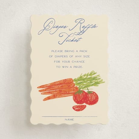 Mini Baby Shower Insert Cards