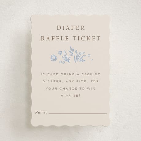 Mini Baby Shower Insert Cards